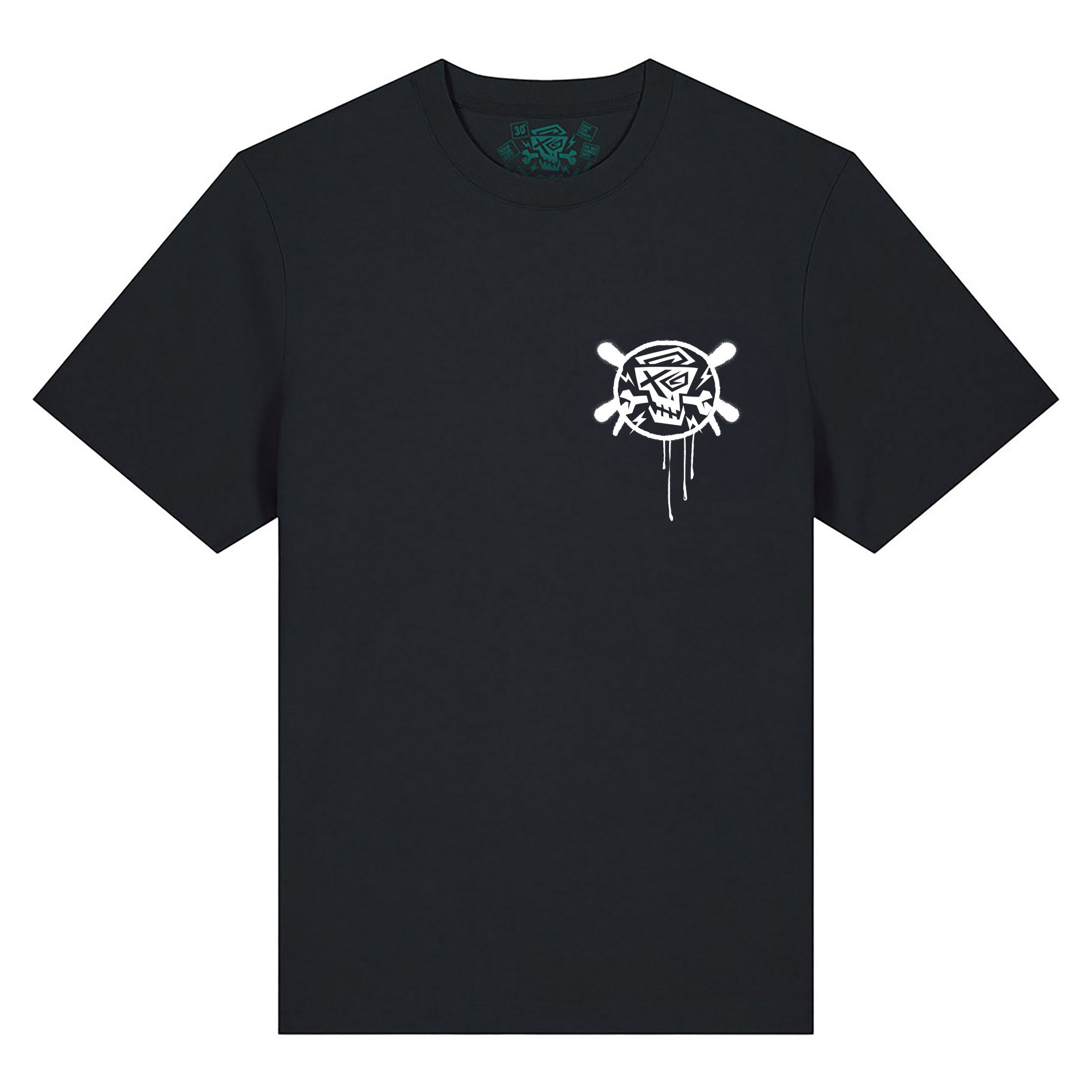 T-Shirt Chrome Black