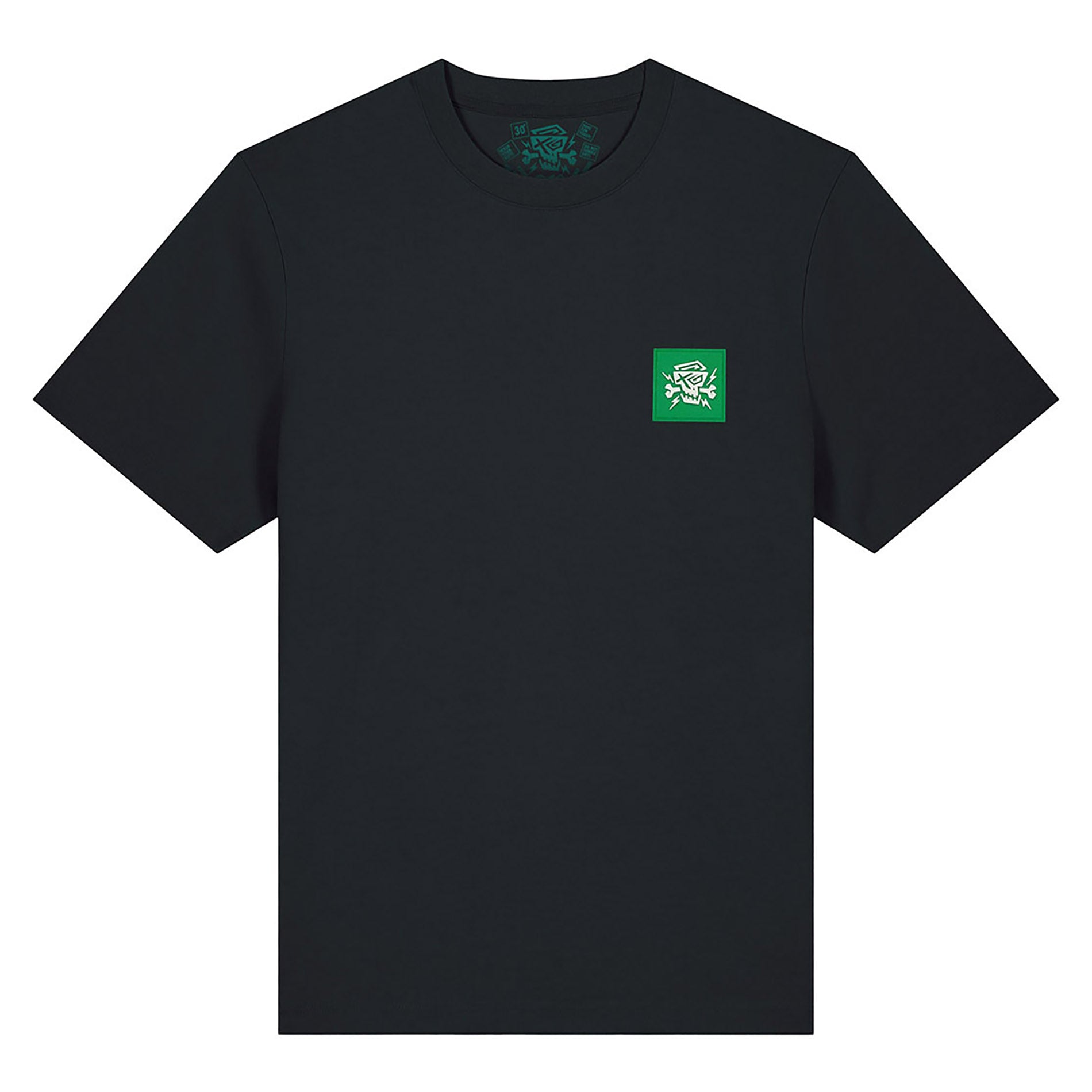 Vorderansicht des T-Shirts "Legacy" von PsychoLab, minimalistisches Design mit kleinem Logo auf der Brust. Ideal für einen lässigen Look im Alltag. psycholab