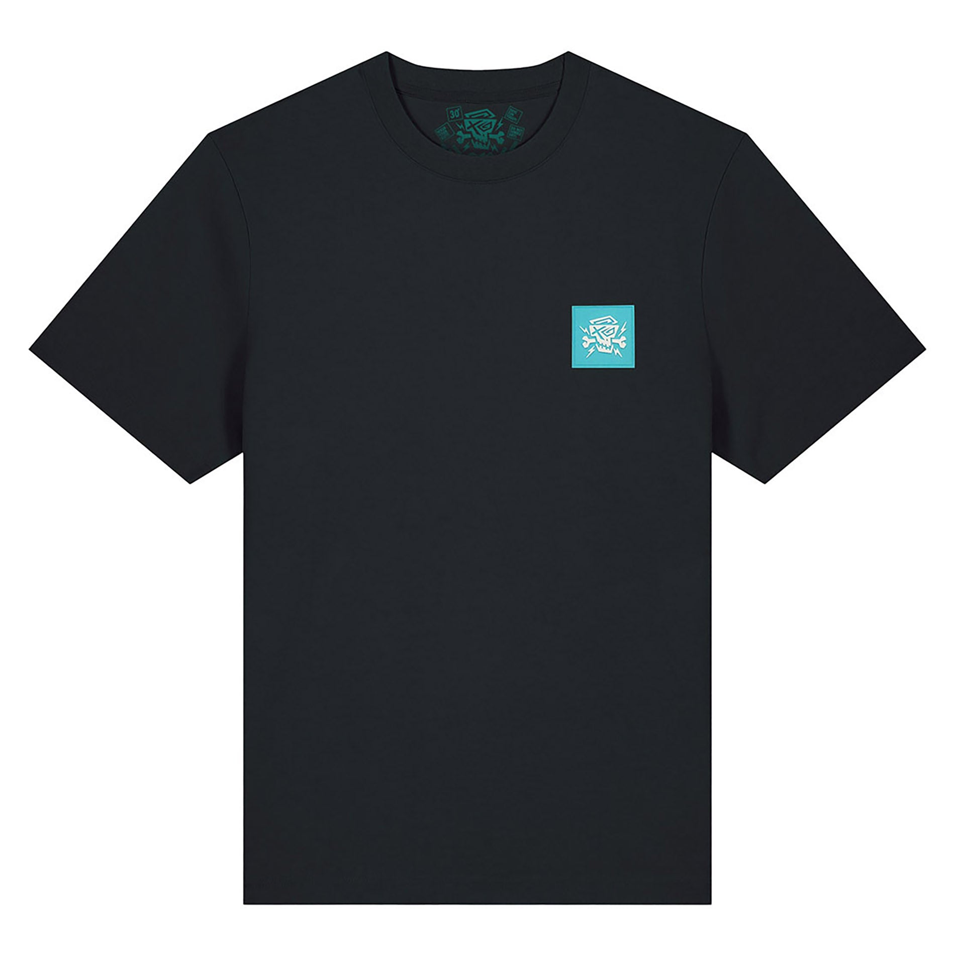 Das schwarze T-Shirt Journey von PsychoLab zeigt ein minimalistisches Design mit dem charakteristischen PsychoLab-Logo auf der Brust, ideal für entspannte Alltagslooks.