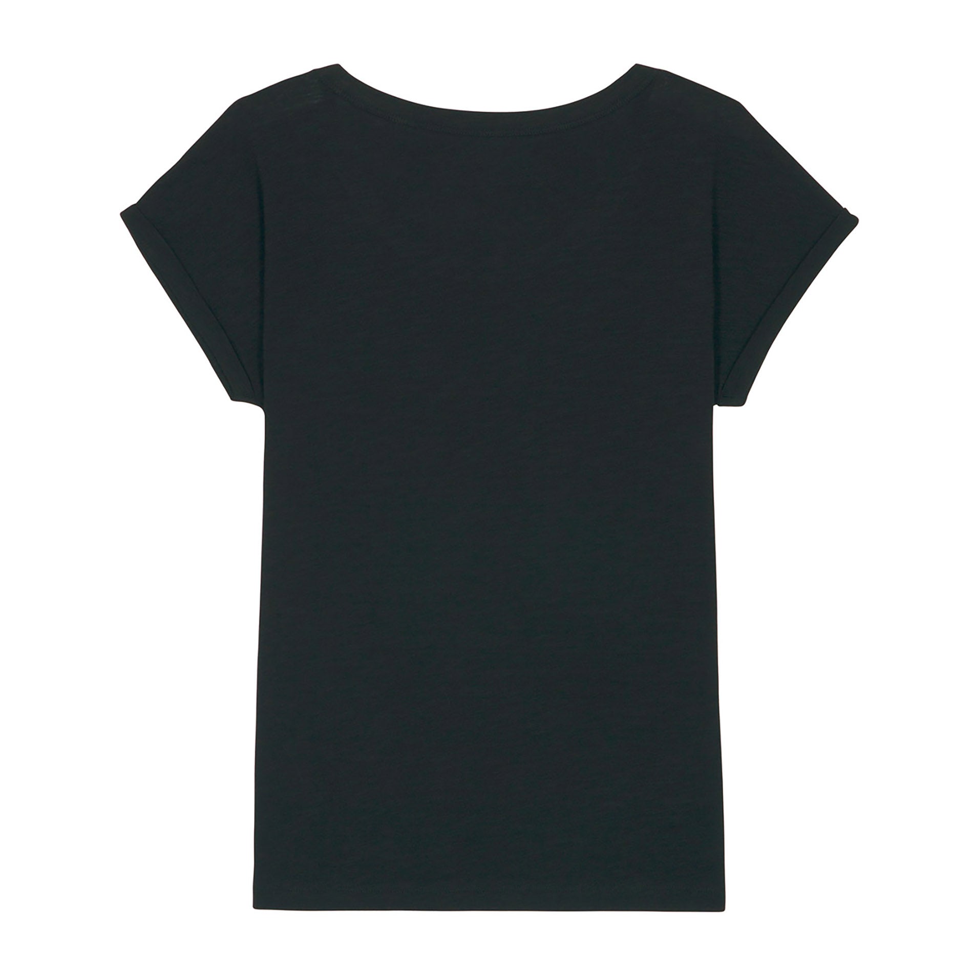 Rückansicht des Top Elite Black von PsychoLab, das mit einem lässigen Schnitt und hochwertigem Baumwollstoff für maximale Weichheit und Langlebigkeit überzeugt.