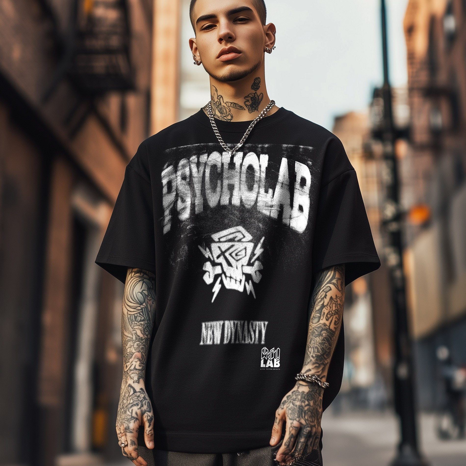 T-Shirt Scratch black