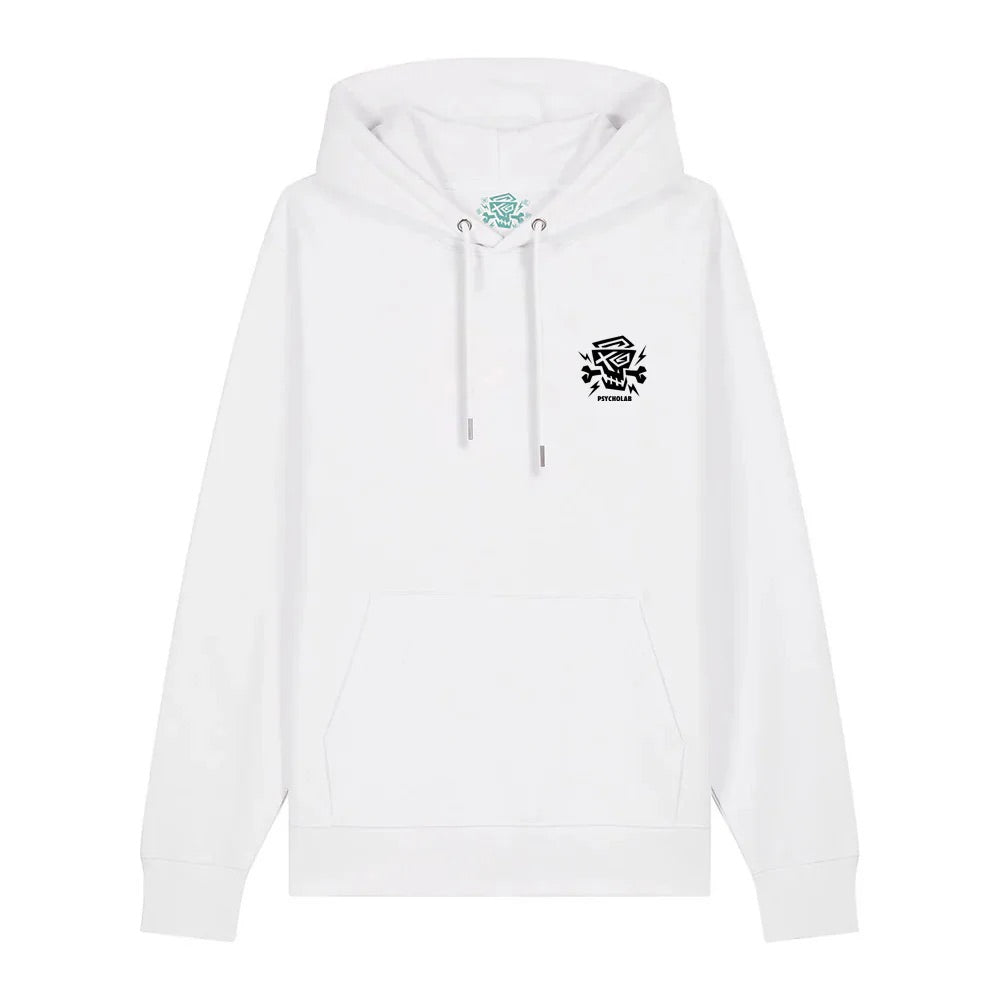 Explosive Graffiti Hoodie White – Limitierte Streetwear Attacke