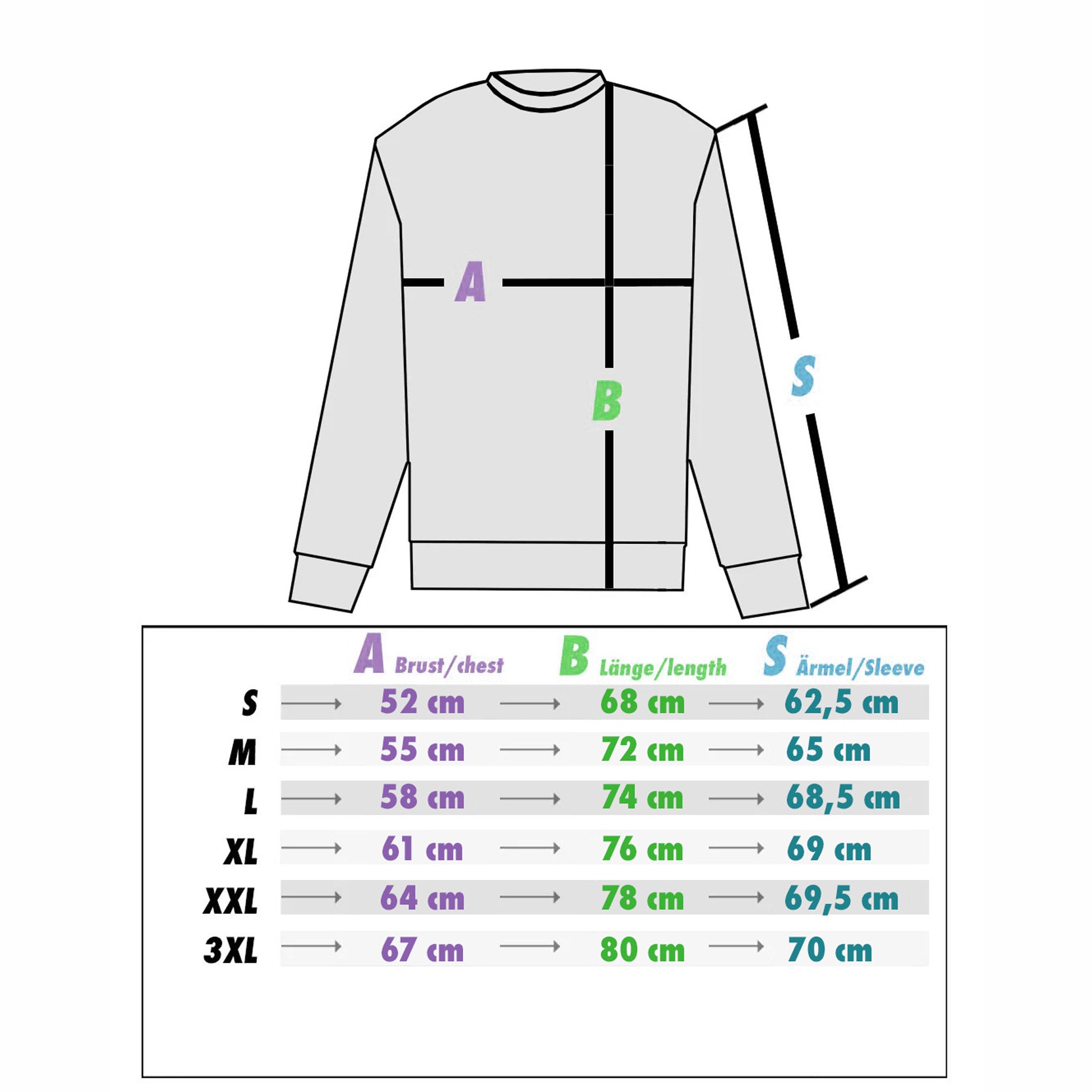 Rabbit Toon Sweatshirt – Weißes Graffiti-Statement aus Bio-Baumwolle