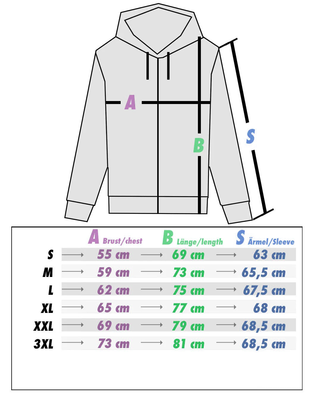 Zip Hoodie Academy Blue