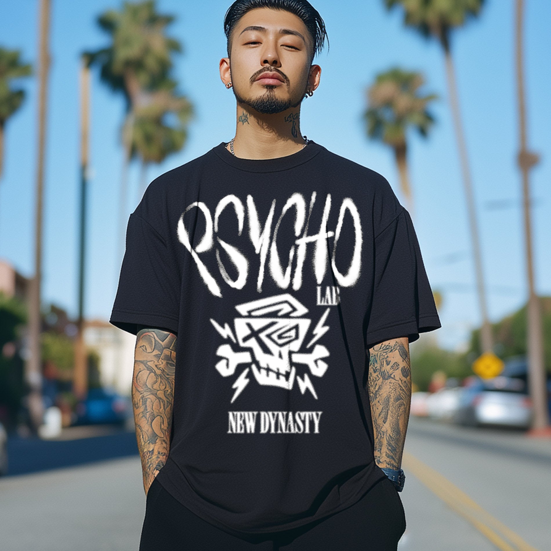 T-Shirt Brick Black