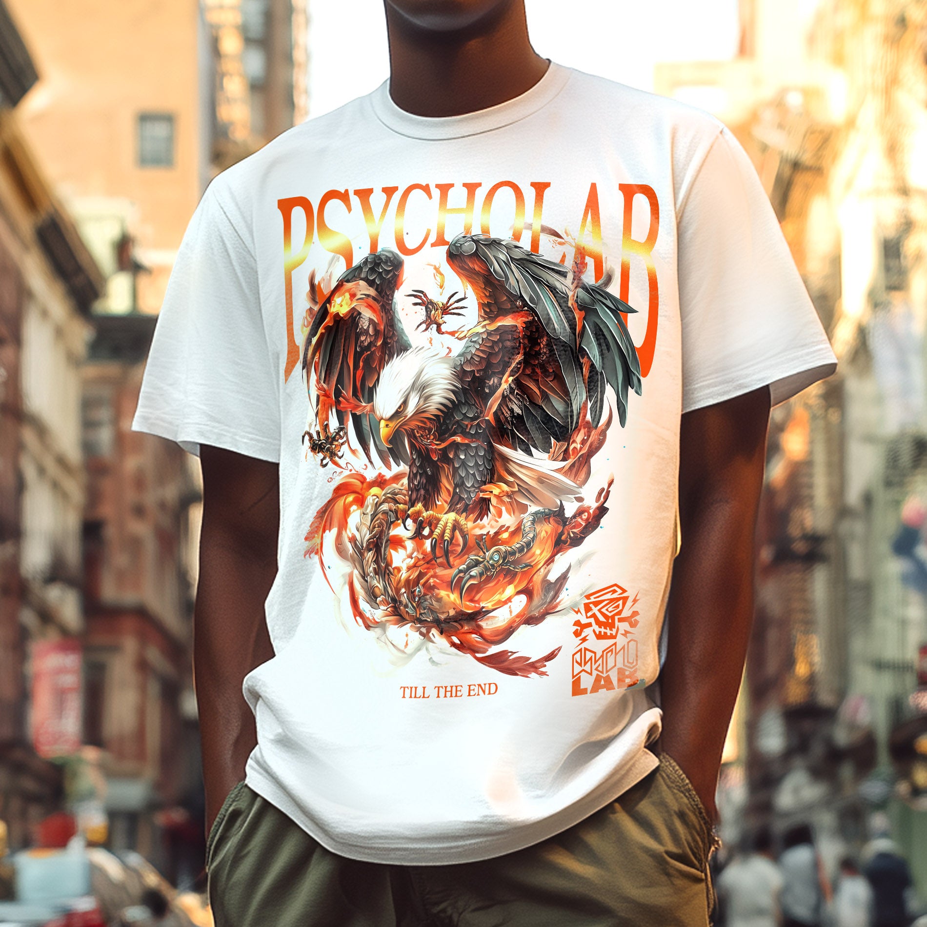 T-Shirt Eagle White