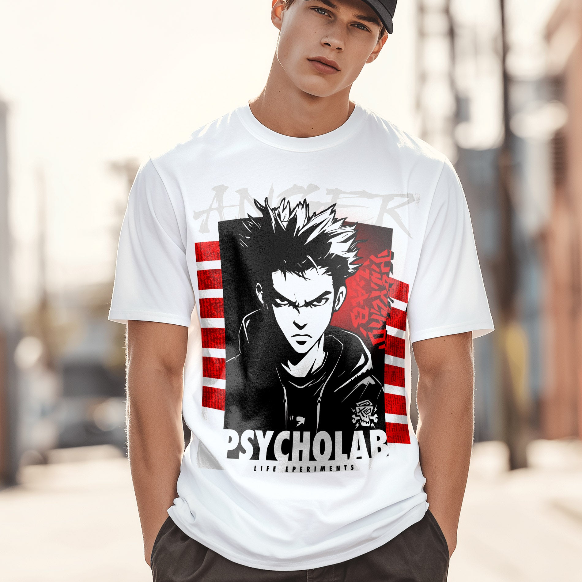 T-Shirt Mad White