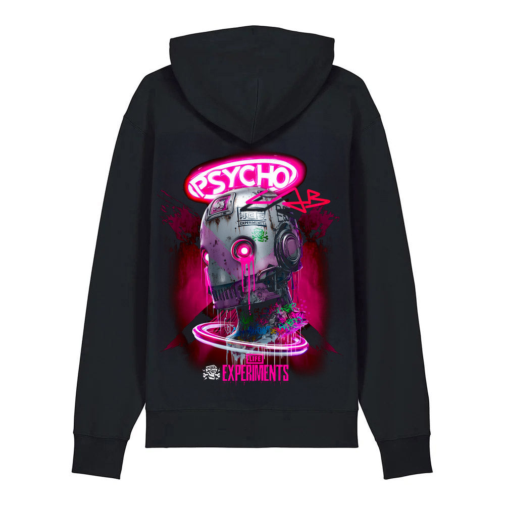 Hoodie Robot Black